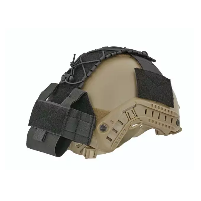 Laser-Cut Helmet Accessory Pouch - Black [8FIELDS]