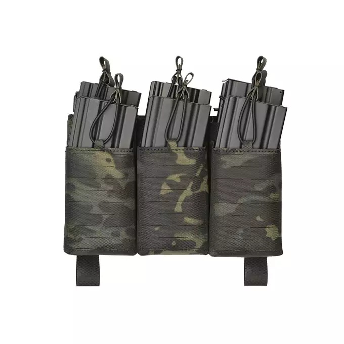 [Zestaw] Kamizelka Operator Plate Carrier Laser-Cut Buckle Up z ładownicą na magazynki AR/AK - MB [8Fields] + Duża ładownica Laser-Cut ogólnego przeznaczenia - MB [8FIELDS] + Panel Buckle Up Laser-Cut na 6 magazynków AR15/AK - MB [8Fields]