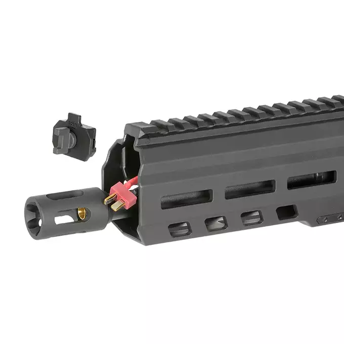 [Zestaw] Replika pistoletu maszynowego M924 DMP-9 ETU Wireless [DE] + Kolimator Frenzy-X 1x19x26 SM Multi-Reticle Red [Vector Optics]