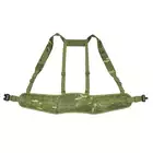Patrol Tactical Belt with Suspenders MOLLE, Laser Cut - Multicamo Tropic [8FIELDS]