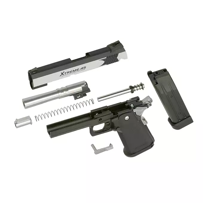 Replika pistoletu Hi-Capa Xtreme .45 Full Auto GBB [Tokyo Marui]