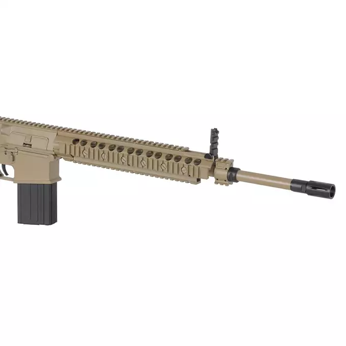 [Zestaw] Replika Airsoftowa EC-901 Edycja Advanced (ulepszony gearbox) - Dark Earth [E&amp;C] + Akumulator Li-Po 1200mAh 11,1V 20C - Deans [IPower] + Kompaktowa ładowarka LIPO B3Pro