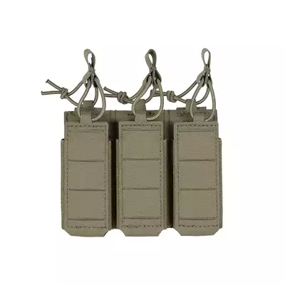 Potrójna elastyczna ładownica pistoletowa Laser-Cut - Ranger Green [8Fields]