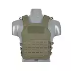 Kamizelka Assault Plate Carrier, Buckle Up z ładownicą na magazynki AR15/AK Laser-Cut - Ranger Green [8Fields]