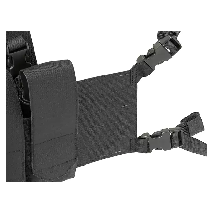 [Zestaw] Kamizelka Chest-rig Laser-Cut z ładownicami AR/AK - Coyote [8Fields] + Ładownica na radio Laser Cut - Coyote [8FIELDS] + Pojedyncza ładownica pistoletowa Laser-Cut z klapą - Coyote [8Fields]