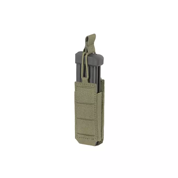 Pojedyncza elastyczna ładownica Laser-Cut na magazynek pistoletowy - Ranger green [8Fields]