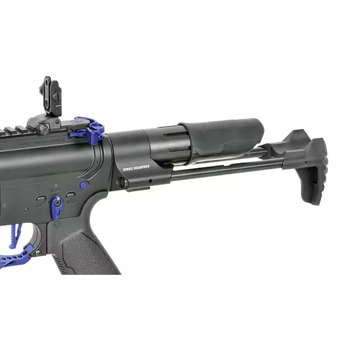 Réplique Carabine Strike industries 4" Raiders Competition PDW - Blue [EMG]