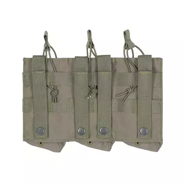 Open Top Triple 7.62x39 AK Mag Pouch - Ranger Green [8FIELDS]