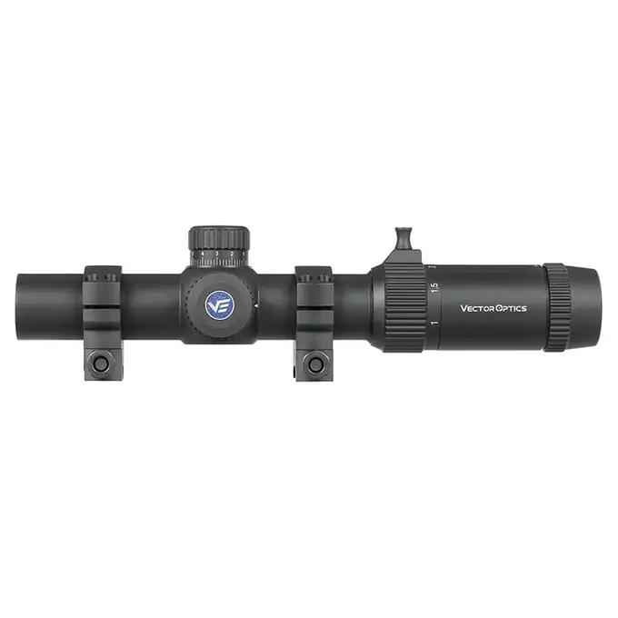 え*ュ様 Vector Optics Forester 1-5x24 Coyot Forester 1-5x24 SFP Fiber LPVO Rifle Scope [Vector Optics] | Taiwangun