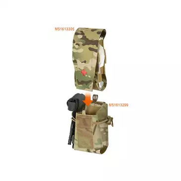 Laser Cut Medical Panel Insert for AR Magazine Pouch - Multicamo [8Fields]