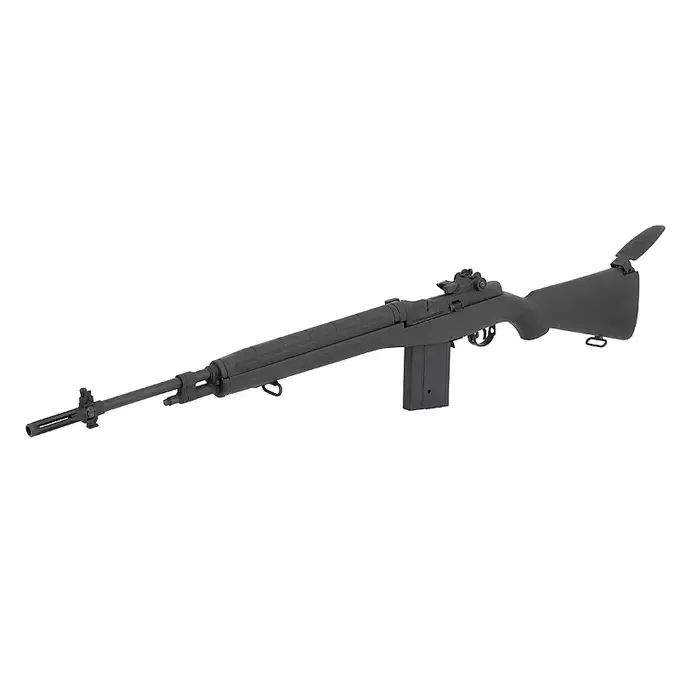 [Zestaw] CM.032 M14 rifle replica - Black Style [CYMA] + Ładowarka V3+ do akumulatorów LiPo/LiFe [IPower] + Akumulator Li-Po 1450mAh 7.4V 20C [IPower]