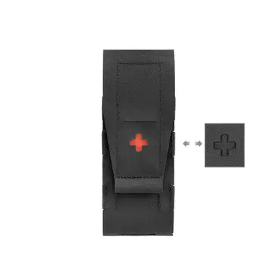 Laser Cut Medical Panel Insert for AR Magazine Pouch - Black [8Fields]