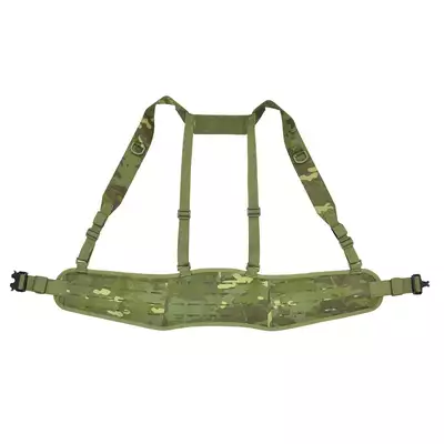 Patrolowy pas taktyczny z szelkami MOLLE, Laser Cut - Multicamo Tropic [8FIELDS]