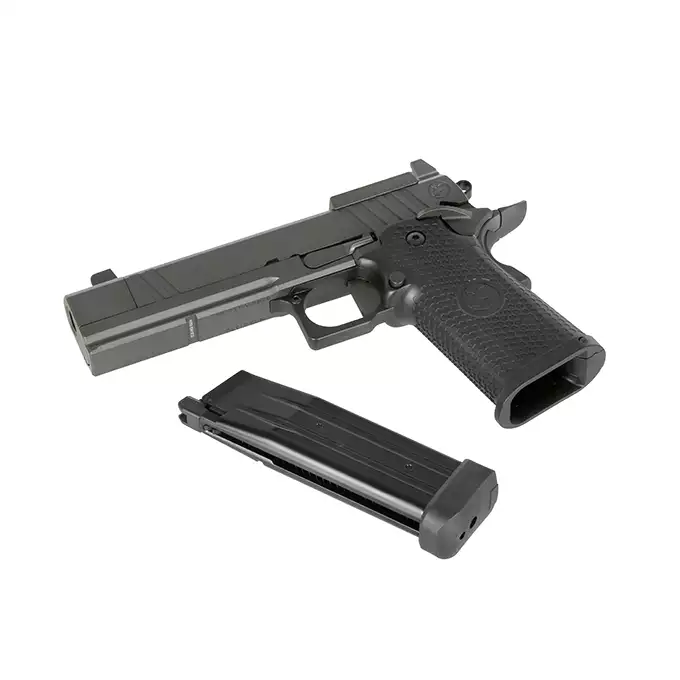 [Zestaw] Replika Nighthawk TRS Comp - [RWA] + Magazynek 28 kulek do R615 TTI Sand Viper [JAG Arms]