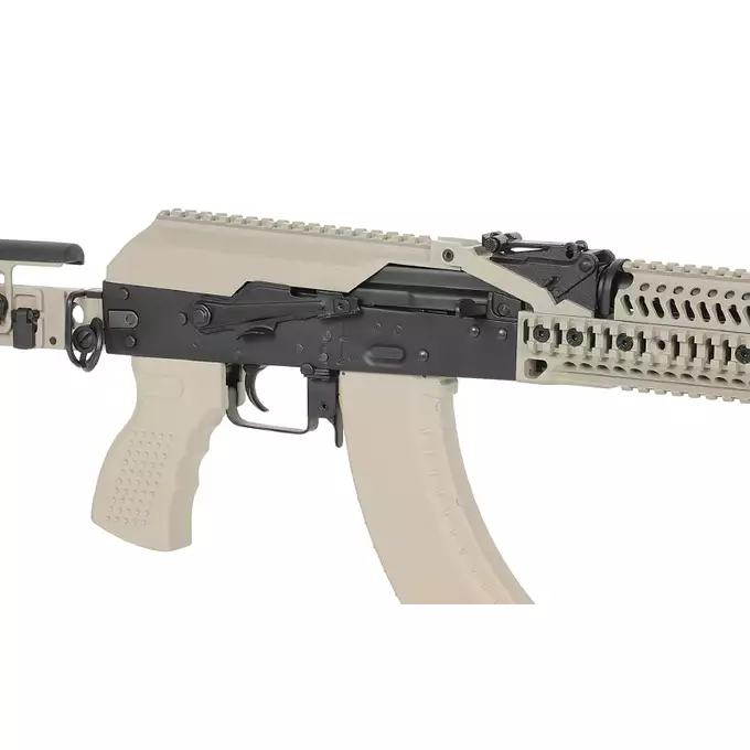 CM.113 AK74 Tactical Rifle Eshooter, GEN-2 - TAN [CYMA]