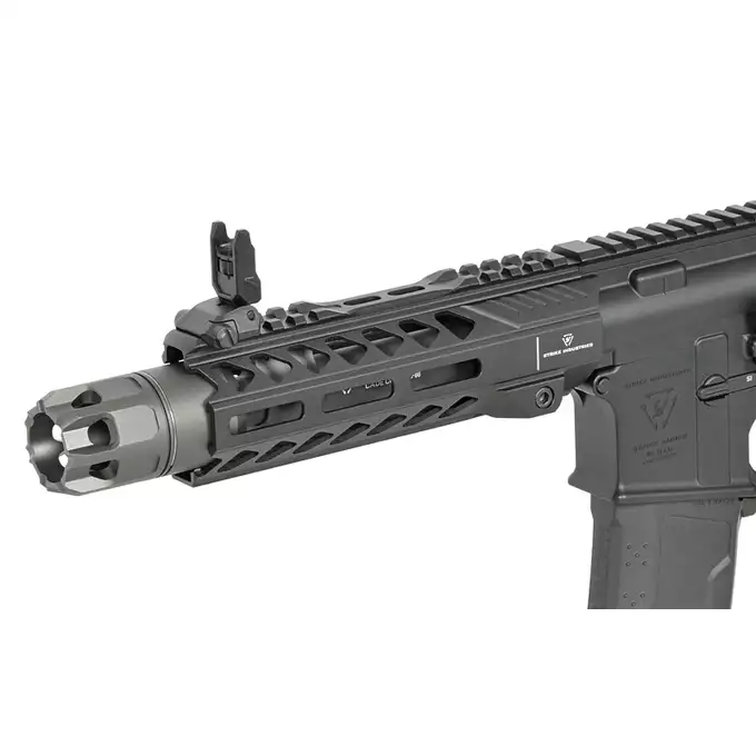 [Zestaw] Replika Karabinka Strike industries 7" Raider CQB, Gen-2 - Black [EMG] + Ładowarka V3+ do akumulatorów LiPo/LiFe [IPower] + Akumulator Li-Po 1100mAh 11,1V 20C - Deans [IPower]