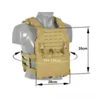 [Zestaw] Kamizelka Assault Plate Carrier Laser-Cut Buckle Up z ładownicą na magazynki AR/AK - Coyote [8Fields] + Duża ładownica Laser-Cut ogólnego przeznaczenia - Coyote [8FIELDS] + Panel Buckle Up Laser-Cut na 6 magazynków AR15/AK - Coyote [8Fields]