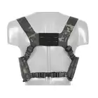 Chest Rig with Two Pouches for 6 AR / AK Magazines, Laser Cut - Multicamo Black [8FIELDS]