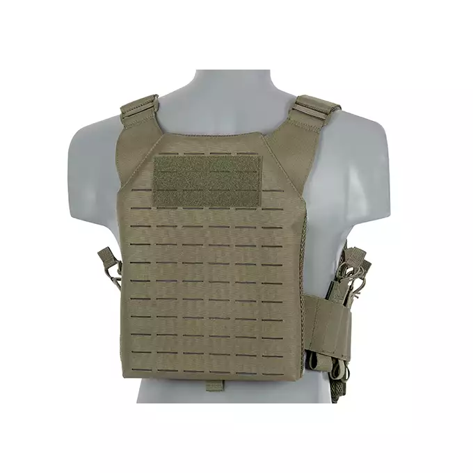Kamizelka Recon Plate Carrier Laser-Cut Buckle Up z ładownicą na magazynki AR15/AK - Ranger Green [8Fields]