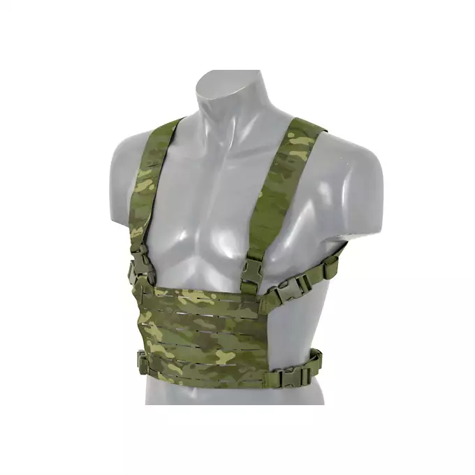 Lightweight Laser-Cut Chest Rig - Multicamo Tropic [8FIELDS]