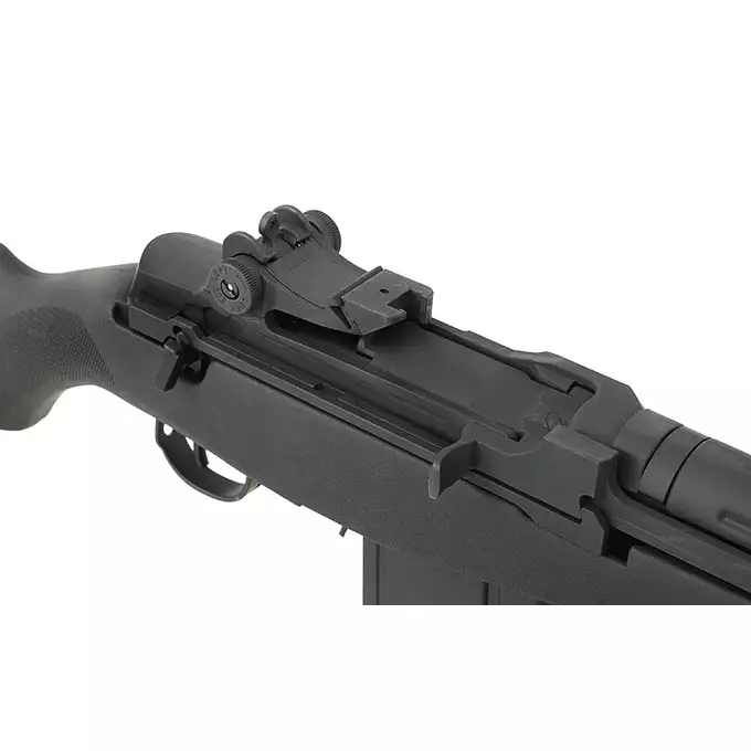 [Zestaw] CM.032 M14 rifle replica - Black Style [CYMA] + Ładowarka V3+ do akumulatorów LiPo/LiFe [IPower] + Akumulator Li-Po 1450mAh 7.4V 20C [IPower]