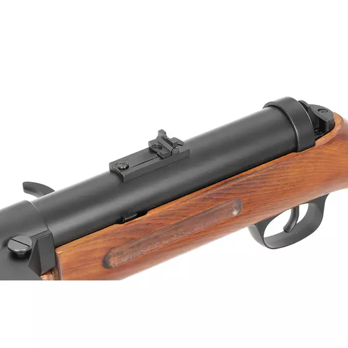 [Zestaw] Replika SW-021 MP18 Real wood [Snow Wolf] + Akumulator Li-Po 3300mAh 7,4V 20C [IPower] + Ładowarka V3+ do akumulatorów LiPo/LiFe [IPower]