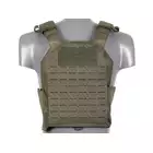 QRF Plate Carrier Laser-Cut Buckle Up with AR15/AK Magazine Pouch - Ranger Green [8FIELDS]