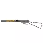 STEN MK2 SOE Loop Stock Full Steel Submachine Gun Replica - Black [AGM]