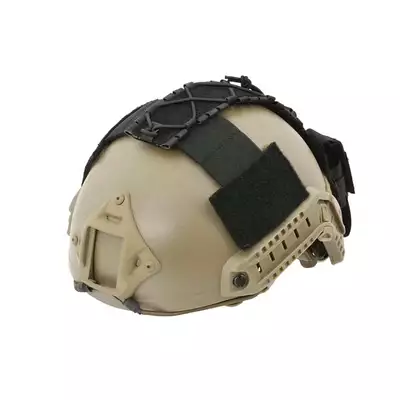 Laser-Cut Helmet Accessory Pouch - Multicamo Black [8FIELDS]