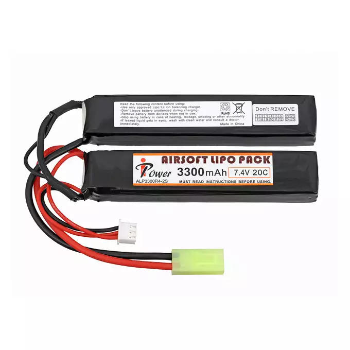 [Zestaw] Replika karabinu maszynowego PKM - naturalne drewno [A&amp;K] + Akumulator Li-Po 3300mAh 7,4V 20C [IPower] + Kompaktowa ładowarka LIPO B3Pro
