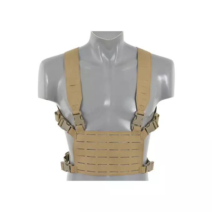 Lightweight Laser-Cut Chest Rig - Tan [8FIELDS]