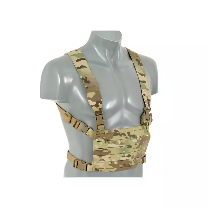 Lightweight Laser-Cut Chest Rig - Multicamo [8FIELDS]