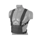 Lightweight Laser-Cut Chest Rig - Black [8FIELDS]