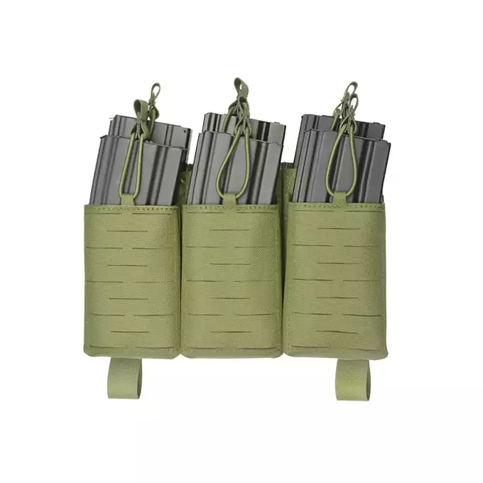 [Zestaw] Kamizelka Operator Plate Carrier Laser-Cut Buckle Up z ładownicą na magazynki AR/AK - Olive [8Fields] + Duża ładownica Laser-Cut ogólnego przeznaczenia - Olive [8FIELDS] + Panel Buckle Up Laser-Cut na 6 magazynków AR15/AK - Olive [8Fields]