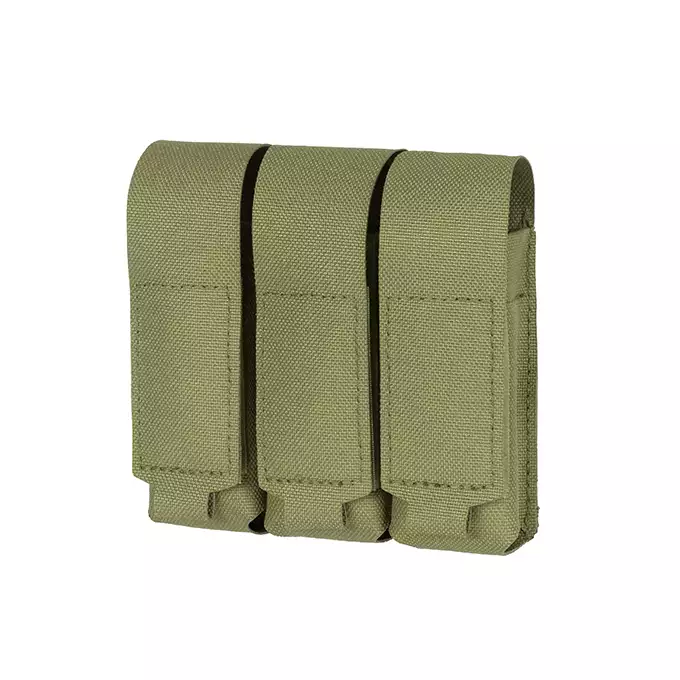 [Zestaw] Pas taktyczny Laser-Cut - XL - Olive [8Fields] + Horyzontalna ładownica generalnego użytku Laser-Cut - Olive [8Fields] + Potrójna ładownica pistoletowa Laser-Cut z klapą - Olive [8Fields]