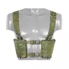 Chest Rig with Two Pouches for 6 AR / AK Magazines, Laser Cut - Multicamo Tropic [8FIELDS]