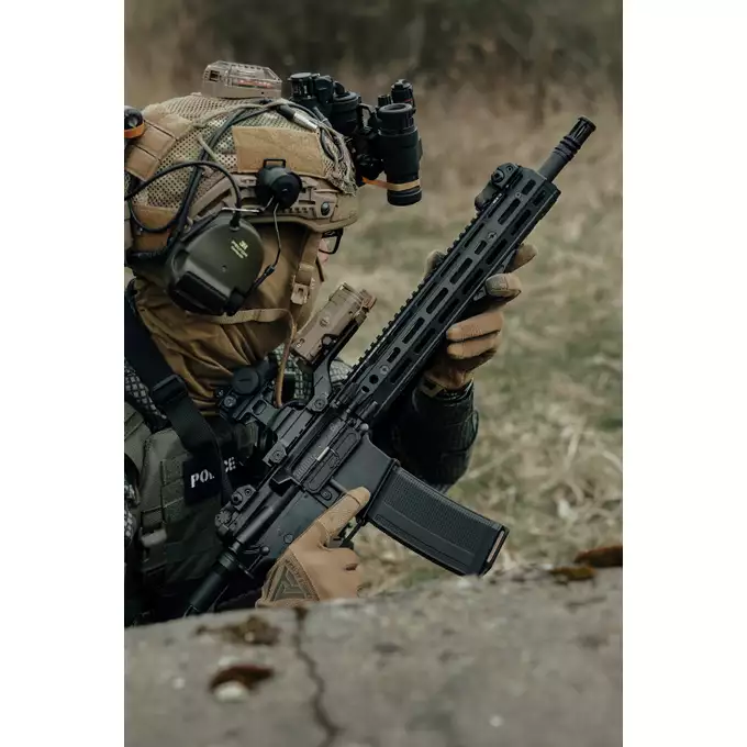 [Zestaw] Replika Daniel Defense M4A1 RIII 14.5" Gen 2 Eshooter ETU - Black [EMG] + Ładowarka V3+ do akumulatorów LiPo/LiFe [IPower] + Akumulator Li-Po 1100mAh 11,1V 20C - Deans [IPower]