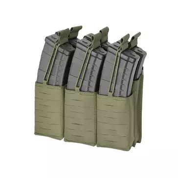 Panel Laser-Cut z ładownicami na 6 magazynków AR15/AK - Ranger Green [8FIELDS]