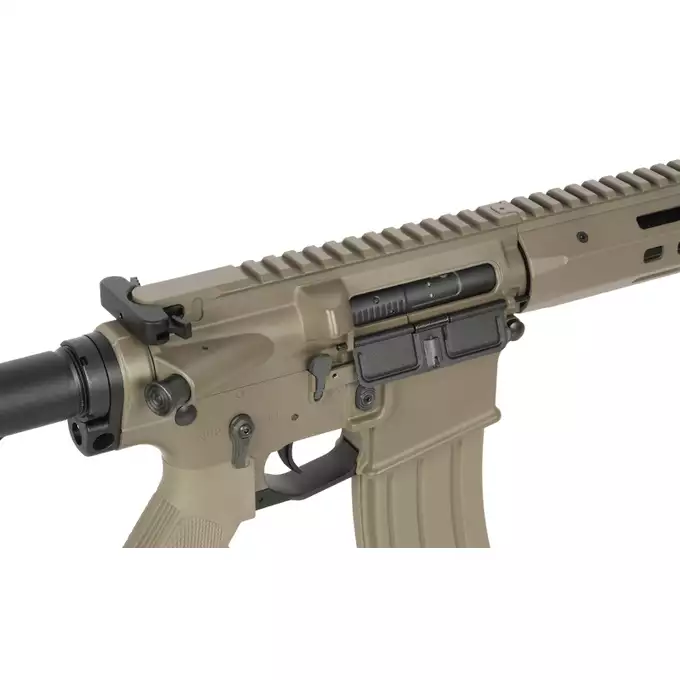 [Zestaw] Replika airsoftowa WE13 13" M4/AR-15, 30 RPS, ETU - TAN [WELL PRO] + Magazynek Stanag M4/AR Mid-cap 90 kulek [WELL PRO]