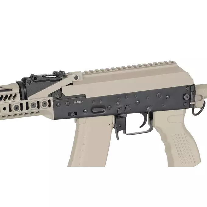 CM.113A AK74 Tactical Rifle Eshooter, GEN-2 - TAN [CYMA Platinum]