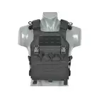 [Zestaw] Kamizelka Assault Plate Carrier Laser-Cut Buckle Up z ładownicą na magazynki AR/AK - Czarna [8Fields] + Duża ładownica Laser-Cut ogólnego przeznaczenia - Black [8FIELDS] + Panel Buckle Up Laser-Cut na 6 magazynków AR15/AK - Czarny [8Fields]
