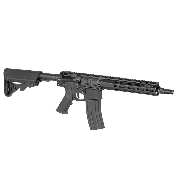 [Zestaw] Replika airsoftowa WE13 DSG 9,5" M4/AR-15, 50 RPS, ETU - Black [WELL PRO] + Ładowarka IP3025 - LiPo/LiFe/NiMH 25W/3A [IPower] + Akumulator airsoftowy 25C 1100mAh 3S1P 11.1V LiPo T-Plug