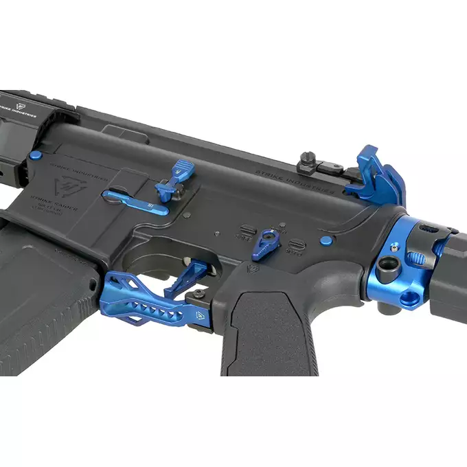 [Zestaw] Replika Karabinka Strike industries 10" Raiders SBR - Blue [EMG] + Ładowarka V3+ do akumulatorów LiPo/LiFe [IPower] + Akumulator Li-Po 1100mAh 11,1V 20C - Deans [IPower]