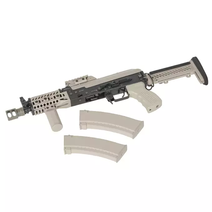 CM.113B AKSU Tactical Rifle Eshooter ETU, GEN-2 - TAN [CYMA Platinum]
