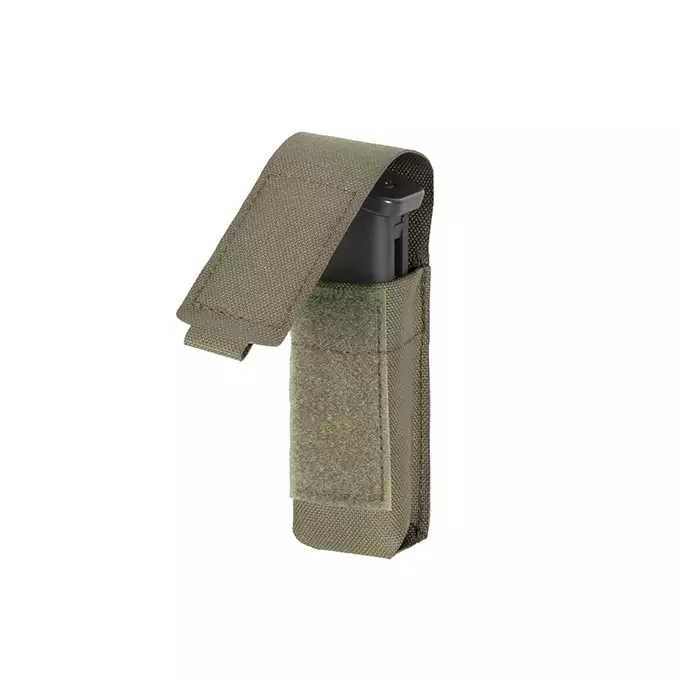 Single Laser-Cut Pistol Magazine Pouch with Flap - Ranger Green [8Fields]