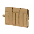 Triple Pouch for 6 AR15 Magazines, Laser Cut - Tan [8FIELDS]