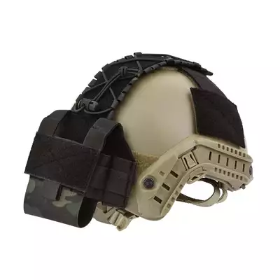 Laser-Cut Helmet Accessory Pouch - Multicamo Black [8FIELDS]