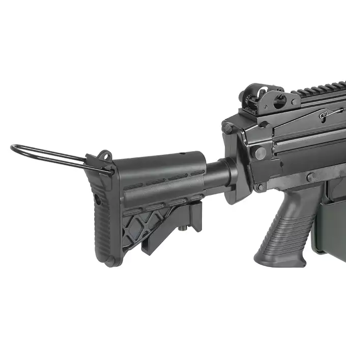[Zestaw] Replika karabinu maszynowego FN MK46 MOD 0 SOCOM [A&amp;K] + Akumulator Li-Po 1200mAh 11,1V 20C - Deans [IPower] + Kompaktowa ładowarka LIPO B3Pro