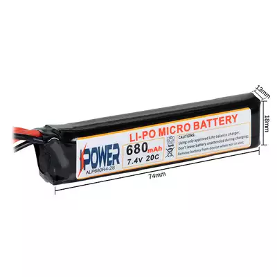 [Zestaw] CM.126S Mosfet Edition - Tan [CYMA] + AEP Akumulator Li-Po 680mAh 7,4V 20C Micro - Deans [IPower]