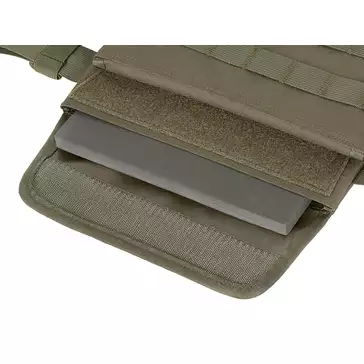 Simple Plate Carrier with Dummy Soft Armor Inserts - Ranger Green [8FIELDS]